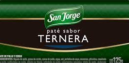 PATE TERNERA SAN JORGE 125GR X 4 UND
