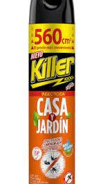 INSECTICIDA CASA Y JARDIN KILLER  560CC X 3 UND