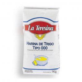 HARINA LA TERESINA CON POLVO DE HORNEAR 1KG X 2 UND