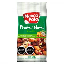 FRUTO SECO MARCO POLO FRUITS NUTS 80GR
